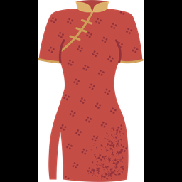 Chinese Dress  Icon