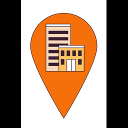 Mapa de apartamentos en condominio  Icono