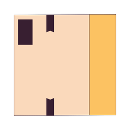 Cardboard box closed  Icon