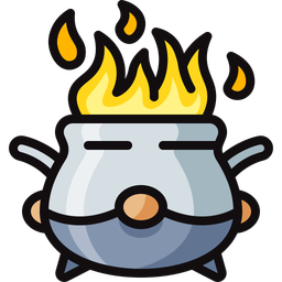 Burning cauldron  Icon