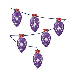 Christmas lamp  Icon