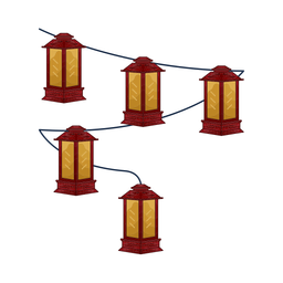 Christmas lamp  Icon