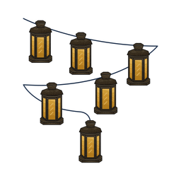 Christmas lamp  Icon