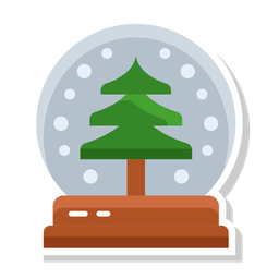 Christmas globe  Icon