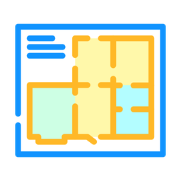 Floor Plan  Icon