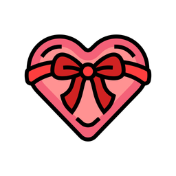 Heart Shape Box  Icon