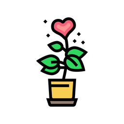 Heart Plant  Icon