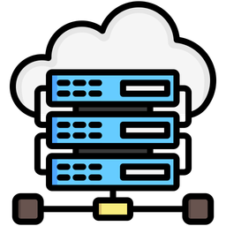 Cloud Database  Icon