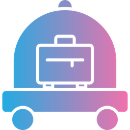Carrinho de bagagem  Ícone