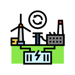 Hybrid Storage  Icon