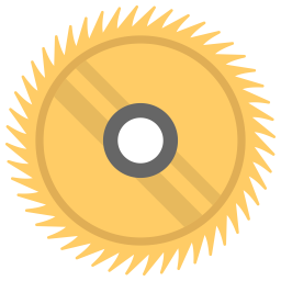 Circular Saw Blade  Icon