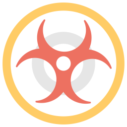 Biological Hazard  Icon