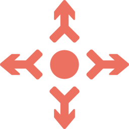 Cross Road Ahead  Icon