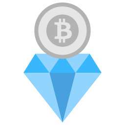 Bit coin Diamond  Icon