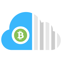 Bitcoin Cloud  Icon