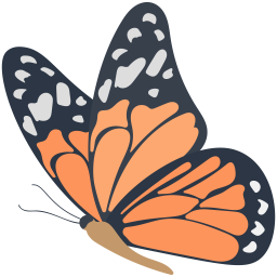 Catonephele Butterfly  Icon