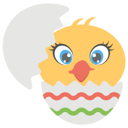 Easter chick  Icon