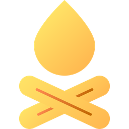 Camp Fire  Icon