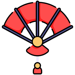 Hand Fan  Icon