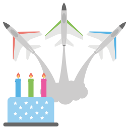 Geburtstag der Air Force  Symbol