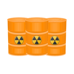 Radiation barrel  Icon