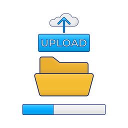 File upload  Icon