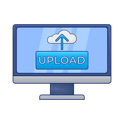 Cloud upload  Icon