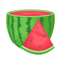 Half watermelon  Icon