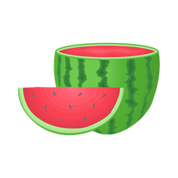 Half watermelon  Icon