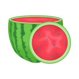 Half watermelon  Icon