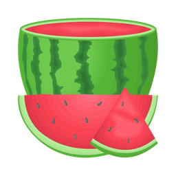 Half watermelon  Icon