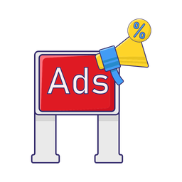 Advertising billboard  Icon