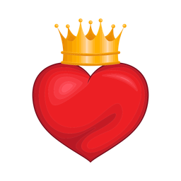 Crowned heart  Icon