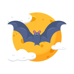 Bat moon  Icon