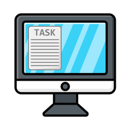 Online task  Icon