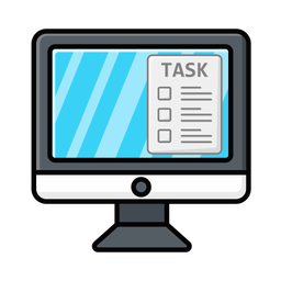 Online task  Icon