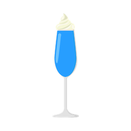 Blueberry milkshake  Icon