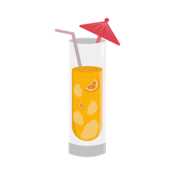 Suco de laranja  Ícone