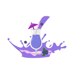 Blueberry juice  Icon