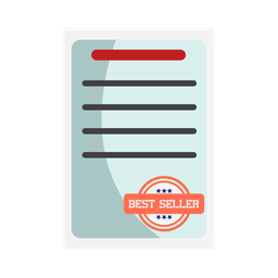 Best seller stamp  Icon