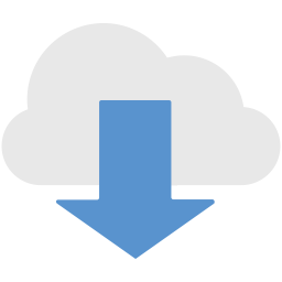 Cloud Download  Icon