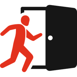 Evacuation  Icon