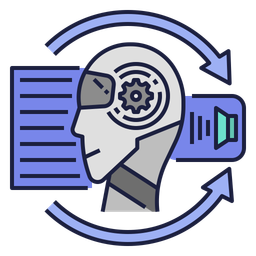 Geração de fala ai  Ícone