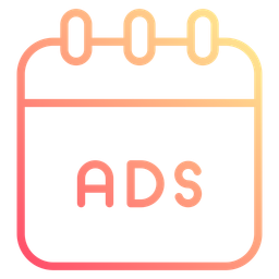 Ads shedule  Icon