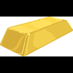 Gold Bar  Icon