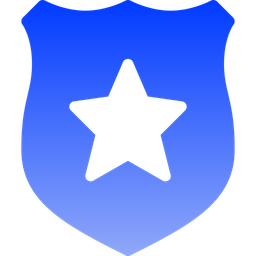 Distintivo de policial  Ícone