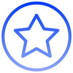 Circle Star  Icon