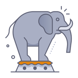 Elephant attraction  Icon