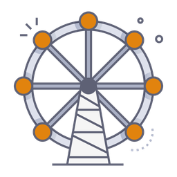 Ferris wheel  Icon