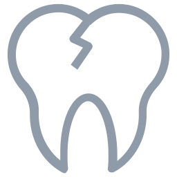 Cracked Tooth  Icon